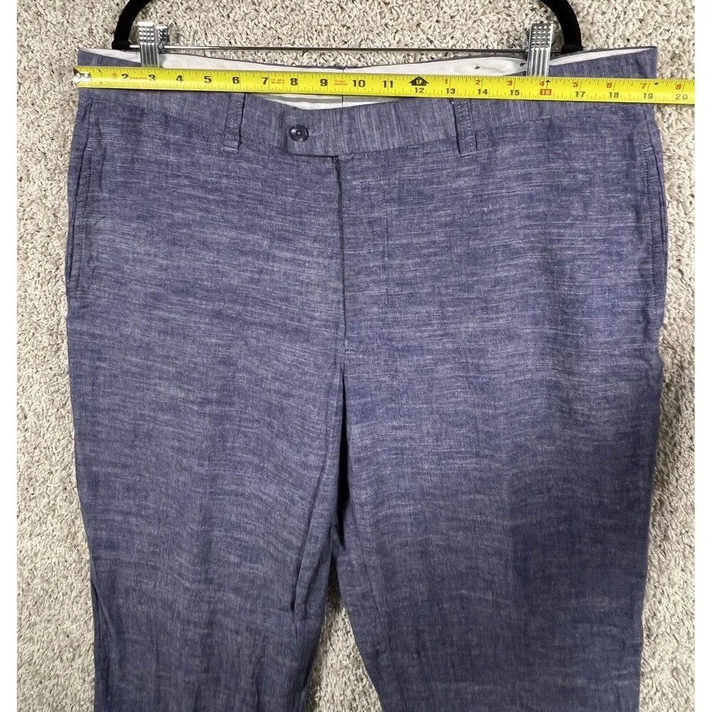 Paulo solari Mens Pants Blue Size 38x34